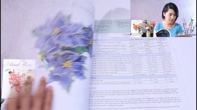 Book Review - French Beaded Christmas Wreath Author Lauren Harpster