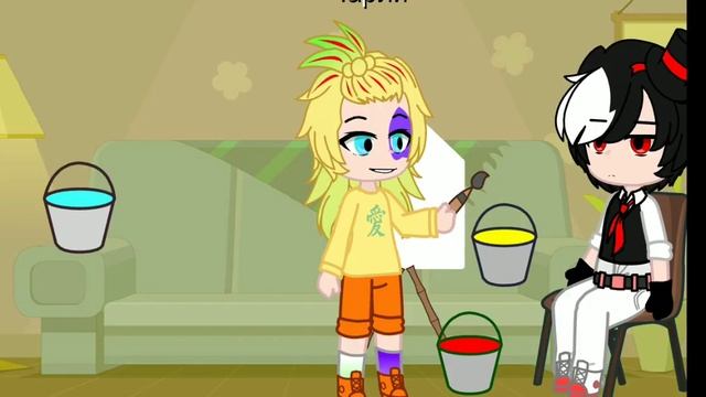 Криминарт Гача серия нарисуй меня