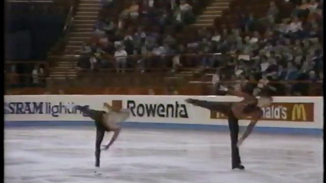 Peggy Schwarz-Alexander Koenig LP 1989 World Championships смотреть онлайн
