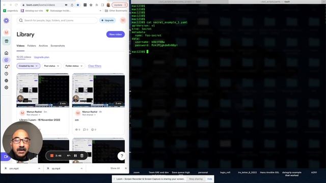 CKAD Lab 9 How to create a secret from base64 encoded values in Kubernetes using YAML files смотреть онлайн