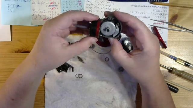 Катушка Shimano Catana 1000FC - ТО своими руками, смазки (катушка для левши). смотреть онлайн