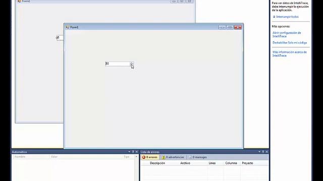 NumericUpDown Visual Basic 2010 смотреть онлайн