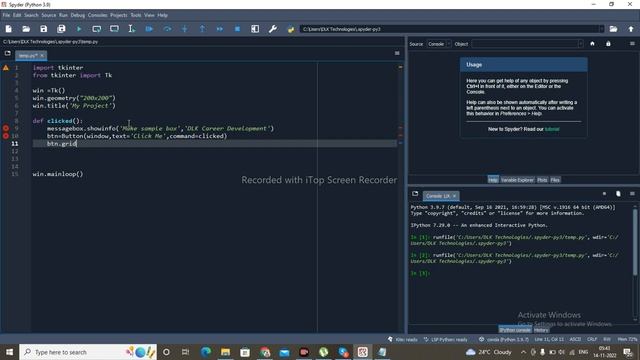 Python GUI Tkinter #4 – MessageBox Widget смотреть онлайн