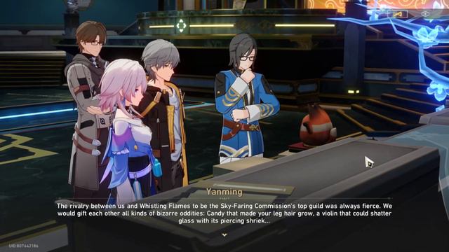 TINGYUN LOVES YANMING HONKAI STAR RAIL CUTSCENE смотреть онлайн