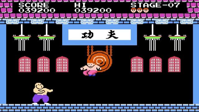 Yie Ar Kung-Fu gameplay NES_Dendy_Famicom Раз два кун-фу - DENDY