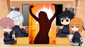 Реакция магической битвы на т/и ! 💭🐈⬛