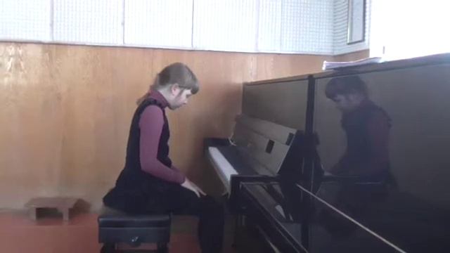 Грязева Ольга. С. Геллер "Лавина". М. Блантер "Враги сожгли родную хату". смотреть онлайн