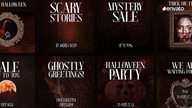 Trick or Treat: 10 Best Templates for Your Halloween Party смотреть онлайн