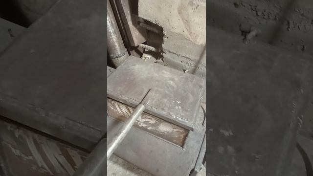 буржуйка в гараж с доработками. смотреть онлайн