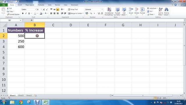 Calculate Percentage Increase Formula in Excel смотреть онлайн