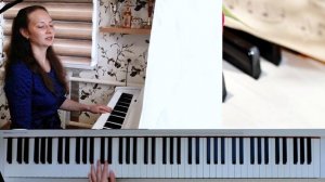 Играем на фортепиано мелодию частушки. Уроки музыки с Еленой Кухаренко