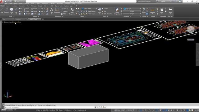✅ Chuyển hướng nhìn từ 3D sang 2D trong autocad // video học autocad смотреть онлайн