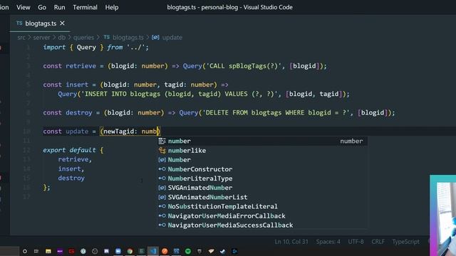 Adding a Query and Route to Edit Blogtags смотреть онлайн