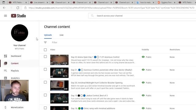 How to delete your live streams on youtube, October 2021 смотреть онлайн