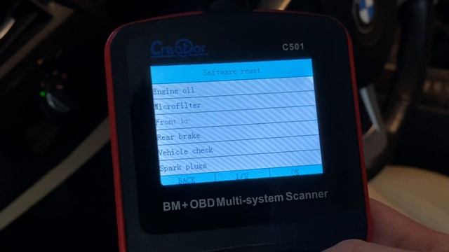 Creator C501 BMW Code Reader - Scan Tool Overview смотреть онлайн