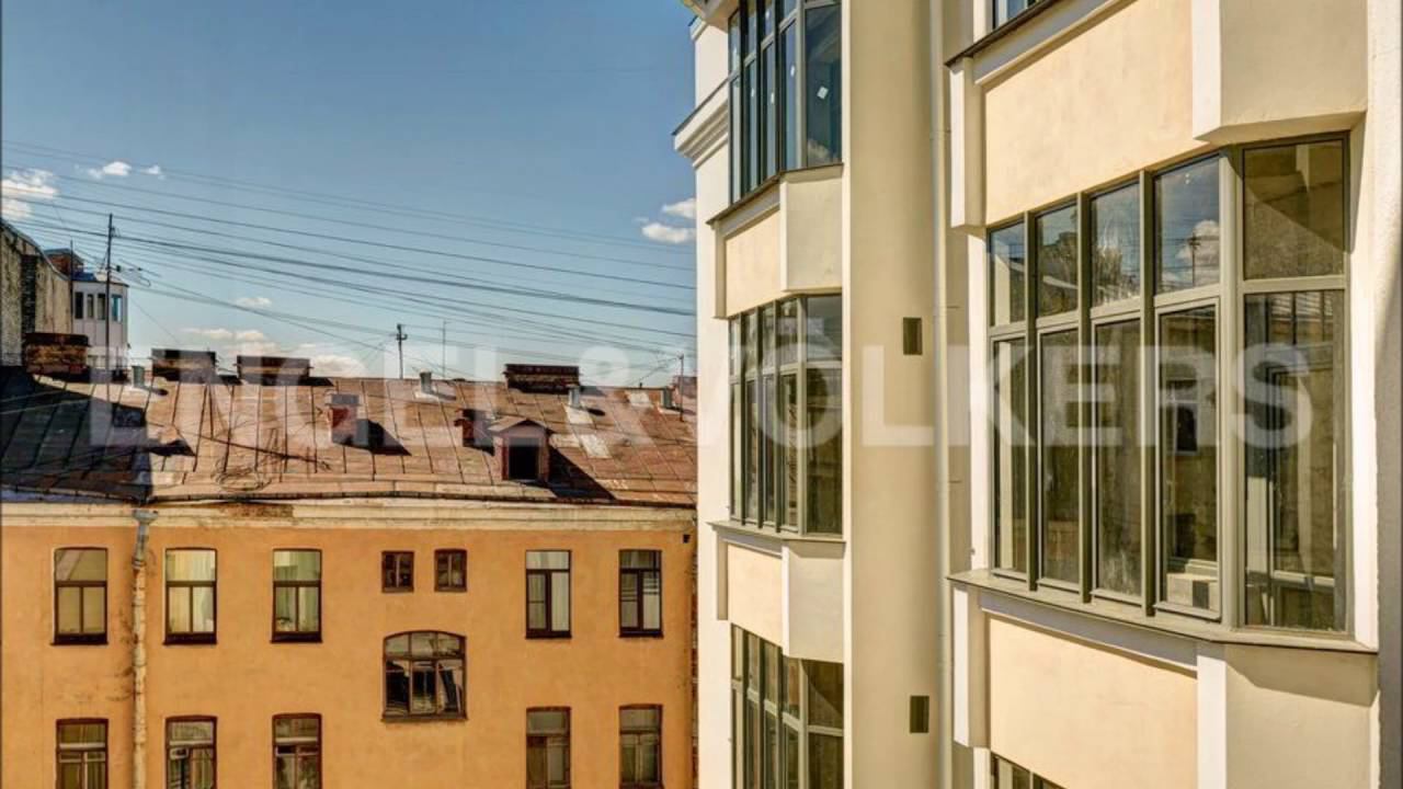 Engel&Volkers СПб: «4 Советская, 9» — Квартира с одной спальней и панорамными окнами смотреть онлайн