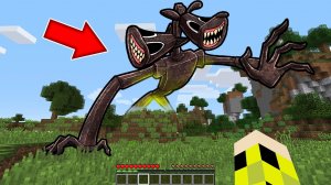 Я призвал МУЛЬТЯШНОГО СИРЕНОГОЛОВОГО в своем мире в майнкрафт ! Как призвать CARTOON SIREN HEAD SCP