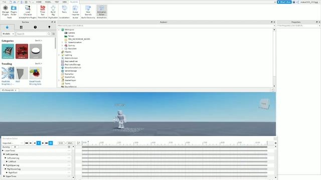 How make live animation in Roblox Studio! Как сделать живую анимацию в Роблокс Студио! смотреть онлайн