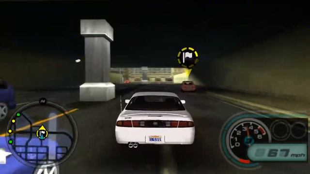 Midnight Club: LA Remix - Одна из лучших гонок на PSP!! смотреть онлайн
