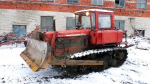 ДТ-75 Готовится к зиме! Ревизия ходовой части! Дрифт на ДТ-75!