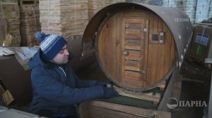 Как избежать(устранить) перекос корпуса бани-бочки? Установка корпуса по инструкции