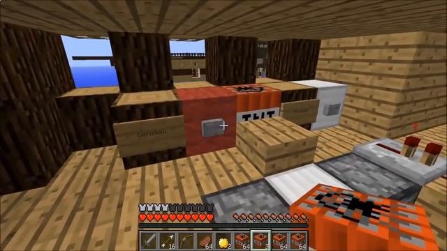 Карта Морской Бой для Minecraft 1.12 (СКАЧАТЬ) смотреть онлайн