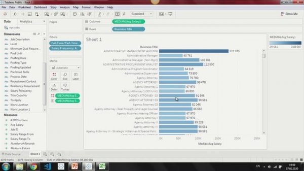 01 Знакомство с основным функционалом Tableau Desktop