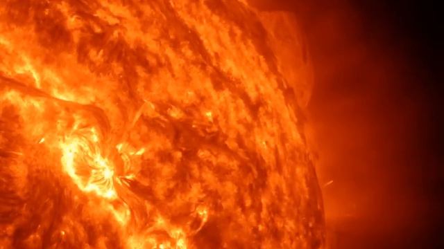 Solar Flare / CME - 2011-12-28 - SDO AIA 304Å - HD смотреть онлайн