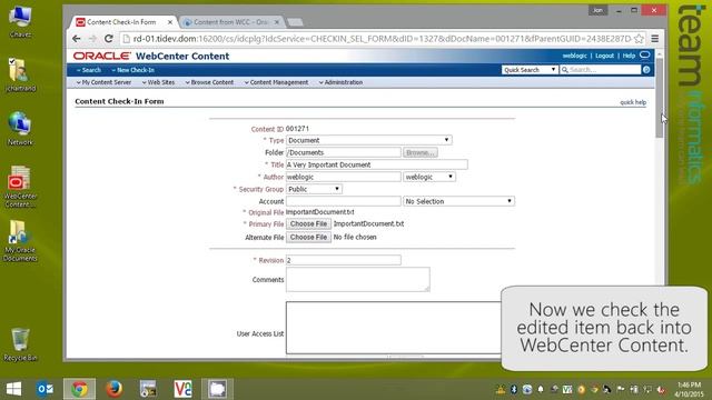 DOCSConnect for Oracle Documents Cloud and WebCenter Content by TEAM Informatics смотреть онлайн