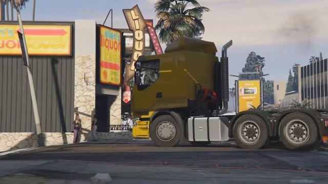 Grand Theft Auto 5 PC: Renault Premium 6x4 Drift (Initial D Style) смотреть онлайн