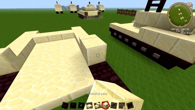 Minecraft: Tank Tutorial - M1A2 Abrams смотреть онлайн