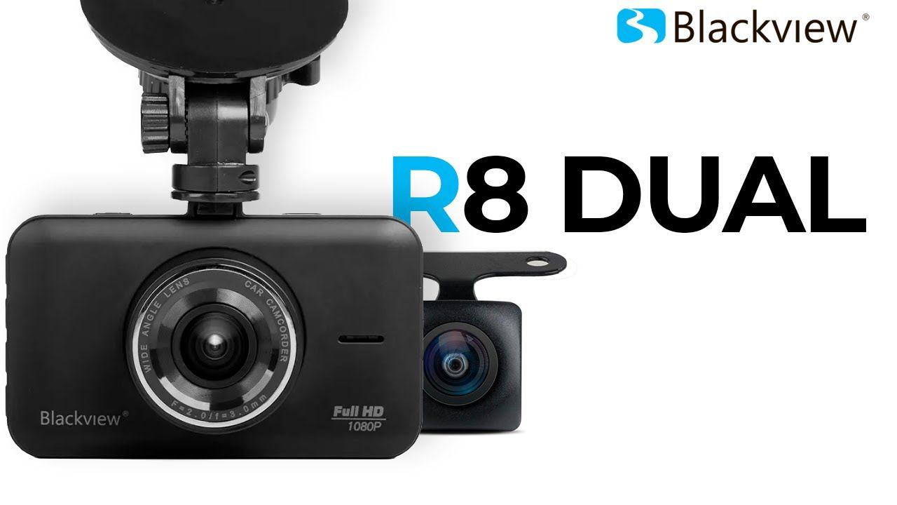 Автомобильный видеорегистратор Blackview R8 DUAL 2 камеры SONY STARVIS смотреть онлайн