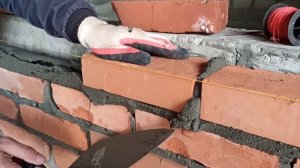 Правильная кладка кирпича для начинающих.