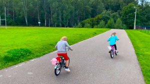 Как научить 5-летнего ребенка кататься на 2х колесном велосипеде?