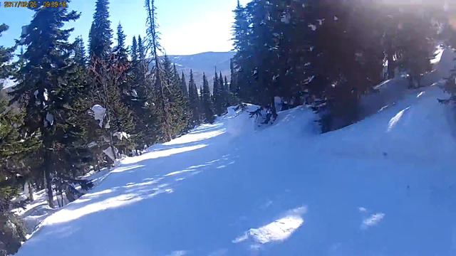 Лесная трасса на Медвежонке, Шерегеш смотреть онлайн