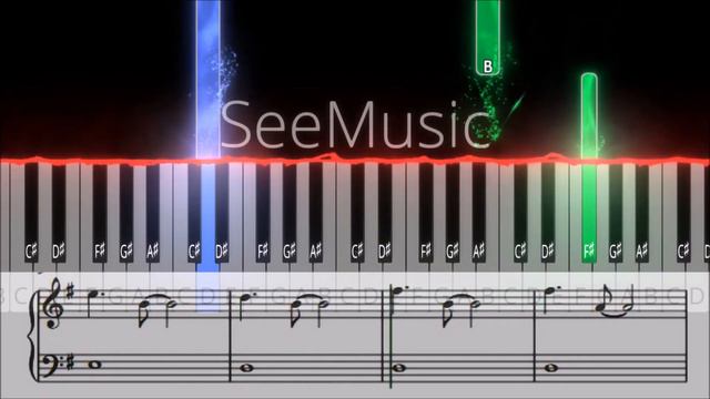 [Piano Cover] Amélie - Comptine d´un autre été: L'après-midi - Easy - Yann Tiersen - [Sheet music] смотреть онлайн