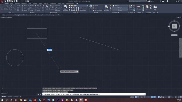 1.1 AutoCAD 2021 | Interface do AutoCAD 2021 смотреть онлайн