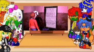 fnaf sb react to ruin||funny memes||gacha||fnaf||