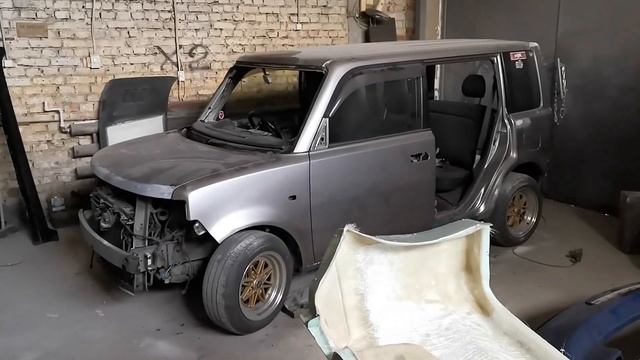 Рестайлинг за неделю. Toyota bb смотреть онлайн
