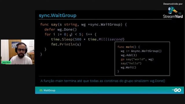 Palestra Kotlin vs Go: a guerra das coroutines #TBTCodecon смотреть онлайн