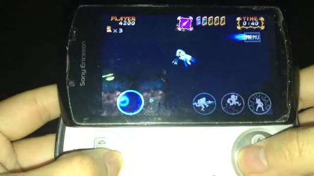 Xperiaplay GameKeyboard Ghosts'n Goblins:Gold Knights смотреть онлайн