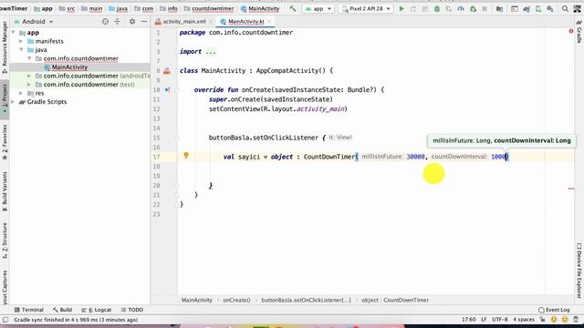 Android & Kotlin : Count Down Timer смотреть онлайн