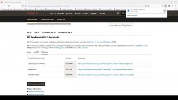How to install JAVA 21 in 3 minutes? | Complete Java 21 tutorial