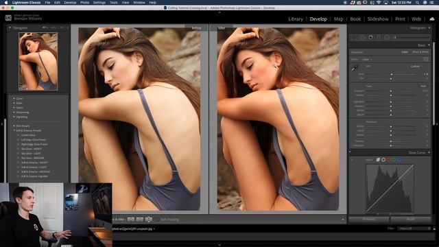 How To Make Yourself Look Tanned With Lightroom смотреть онлайн