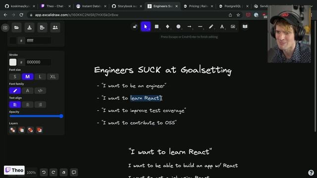 The best way to be an engineer, learn React, improve test coverage and contribute to OSS — T3 Clips смотреть онлайн