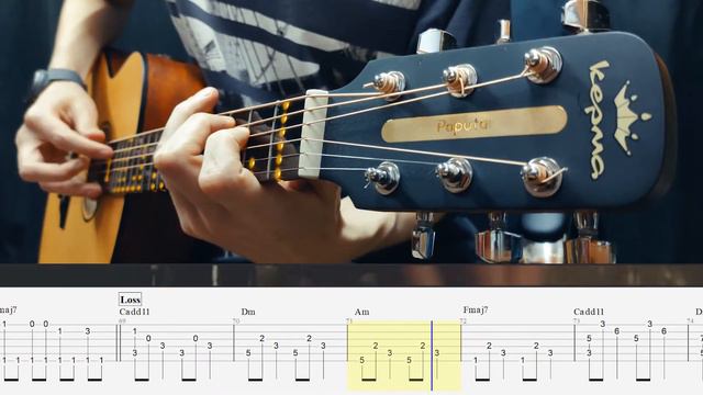 blink-182 – Adam's Song. Fingerstyle Guitar Tabs смотреть онлайн