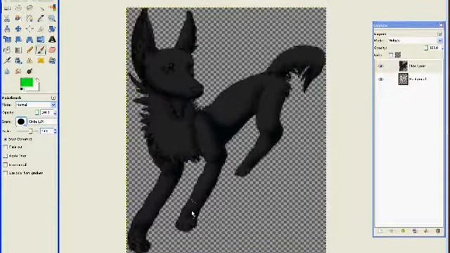 How to colour with gimp 2.6. смотреть онлайн