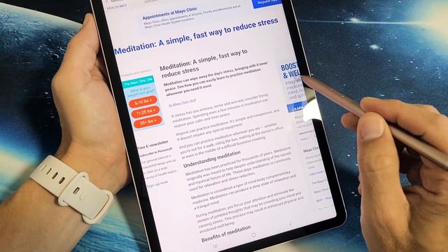 Galaxy TAB S7/S7+ : Take Screenshot w/ S Pen + Tips (Smart Select) смотреть онлайн