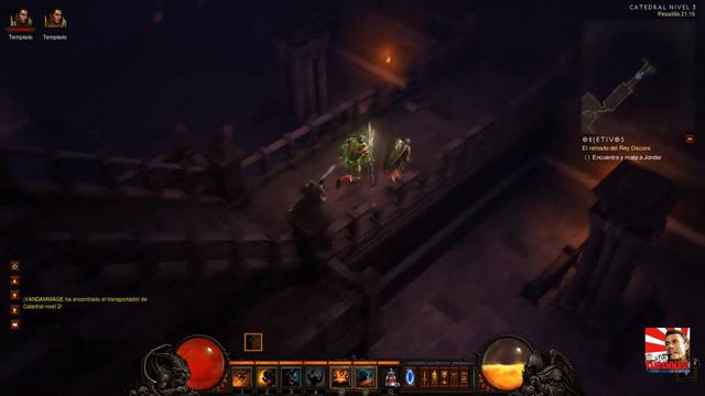 Diablo 3| Walkthrough Incondicional #24 "La Corona Rota+Leoric" (HD1080p) смотреть онлайн