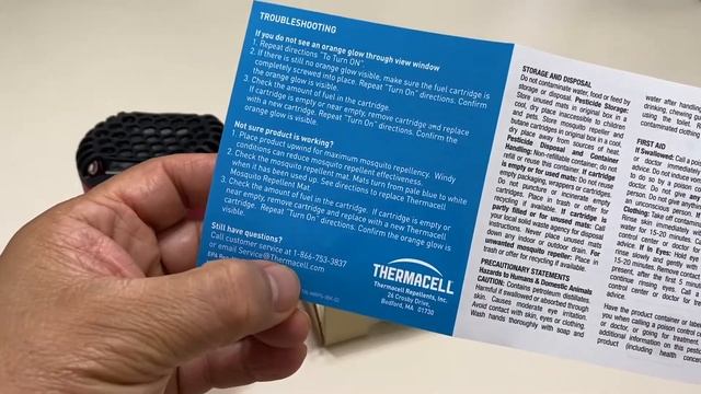 Thermacell Patio Shield Mosquito Repeller, No Candles or Flames, DEET Free, Scent Free смотреть онлайн